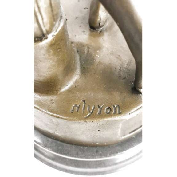 Discus Thrower Bronze Sculpture