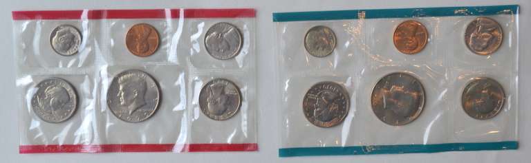 3 Each  US Mint Sets  1971-2 1979 -81