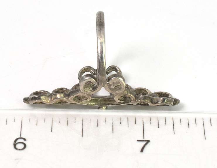 Lovely Sterling Silver Filigree Ring