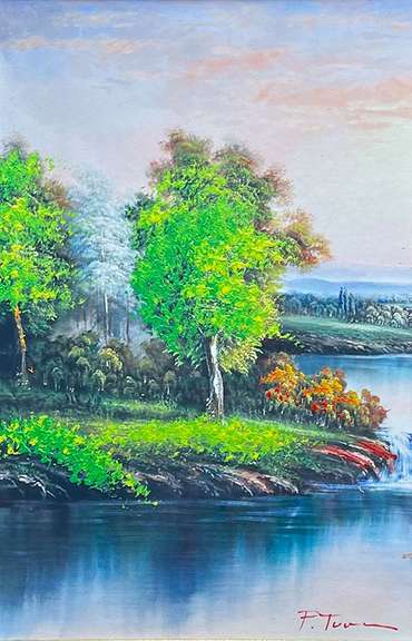 Paul Tucker Hand Embellished Giclee