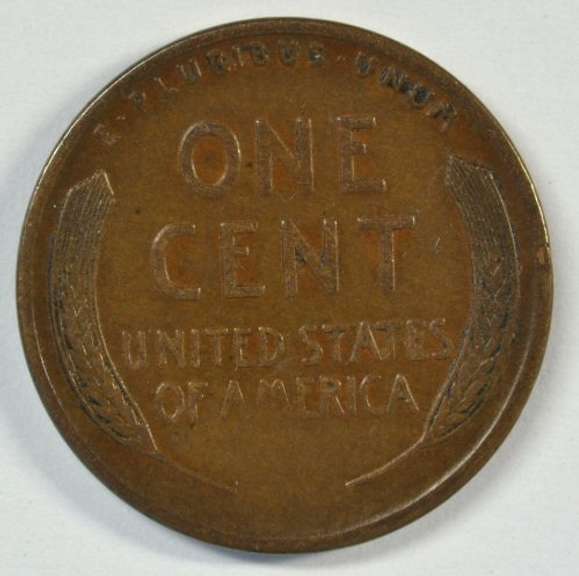 Scarce 1913-S Lincoln Cent in Choice XF.