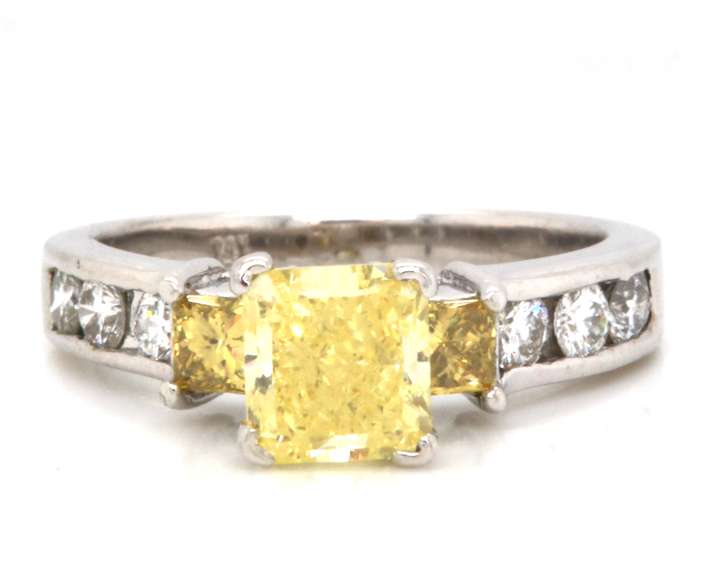 GIA certified 1.12 CT Diamond Ring