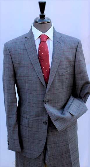 Stylish Slim Fit Suit, Made in Italy