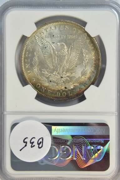 Nice Choice BU 1885-O Morgan Silver Dollar. NGC MS63