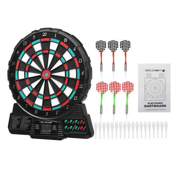 Electronic Dartboard Set LED Digital Scoreboard