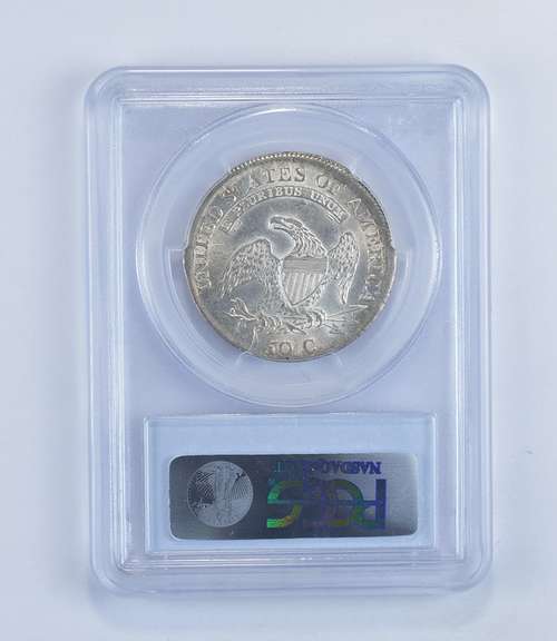 AU55 1810 Capped Bust Half Dollar - Graded PCGS