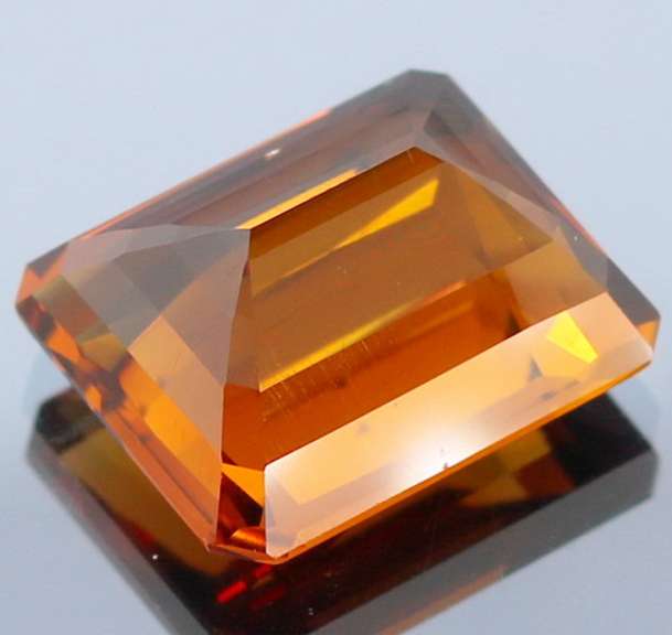 Ravishing 26.71ct top Madeira created Citrine