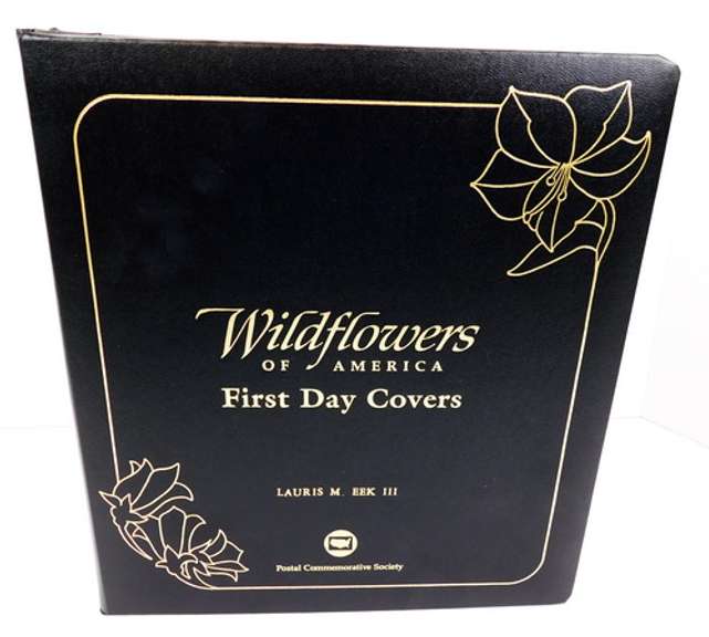 1992 Portfolio of 50 Wildflowers 1st Day Covers