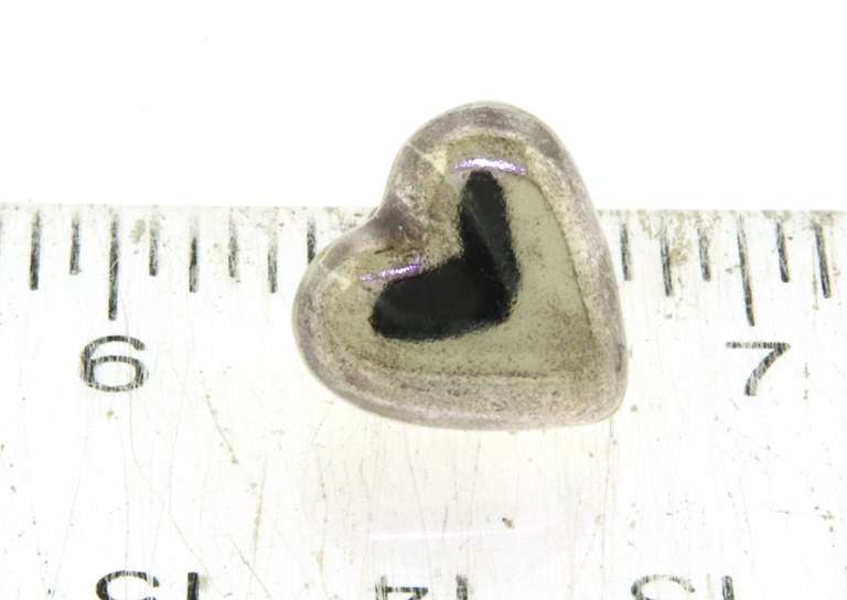 Tiffany & Co Puffed Heart Stud Earrings