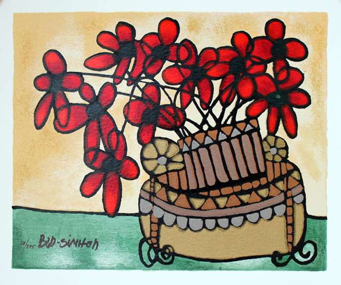 Avi Ben Simhon Red Poppies