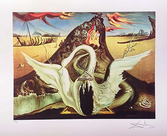 Salvador Dali, Swan Bacchanale