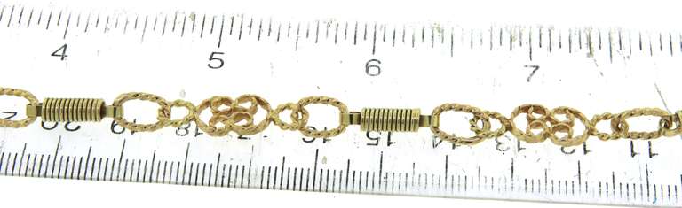 Sepctacular Spiral and Filagree Station Necklace