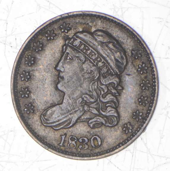 1830 Capped Bust Half Dime - LM-3
