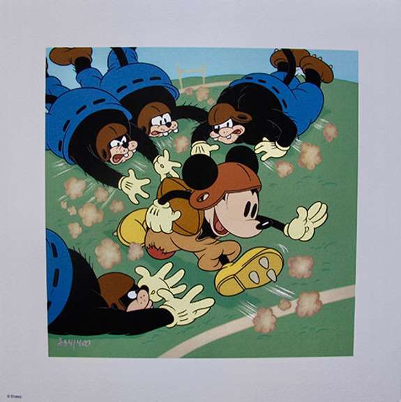 Walt Disney, Mickey Mouse - How To Play Football