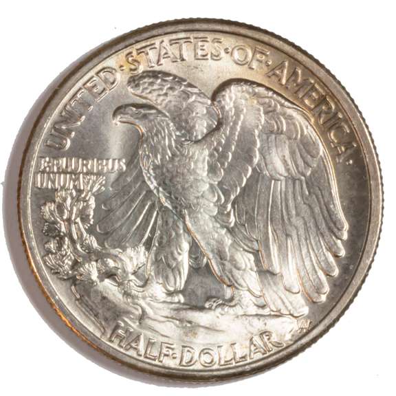Gem BU Plus 1942 Walking Liberty Half