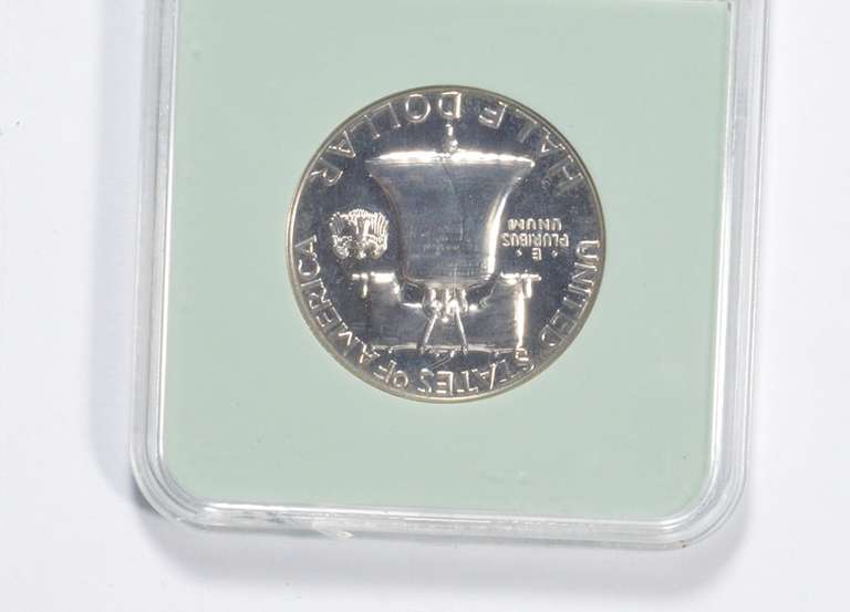 1958 Franklin Half Dollar - CAM OBV