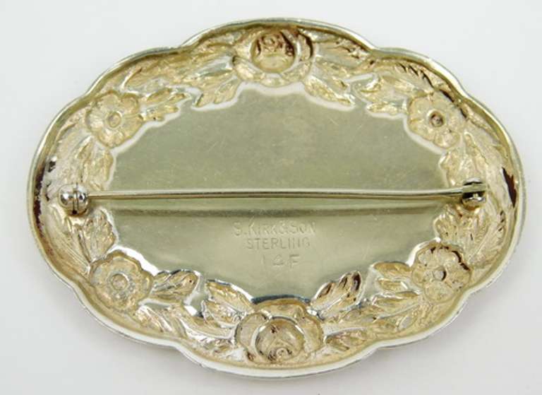 Vintage S. Kirk & Son Sterling Silver Brooch - Denise
