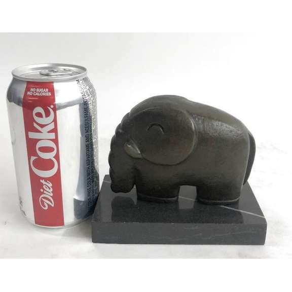 Space Elephant Bronze Sculpture
