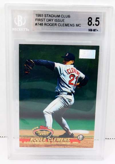 Roger Clemens 1993 1st Day Issue Baseball Card, 8.5