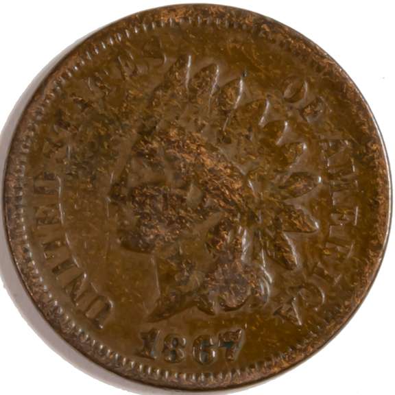 1867 Indian Cent