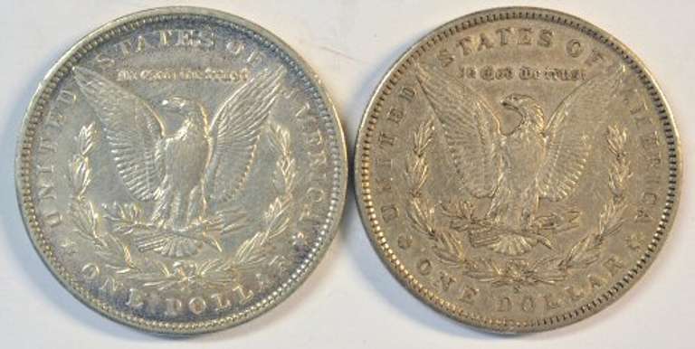 Scarcer 1891-O & 1900-S Morgan Silver Dollars