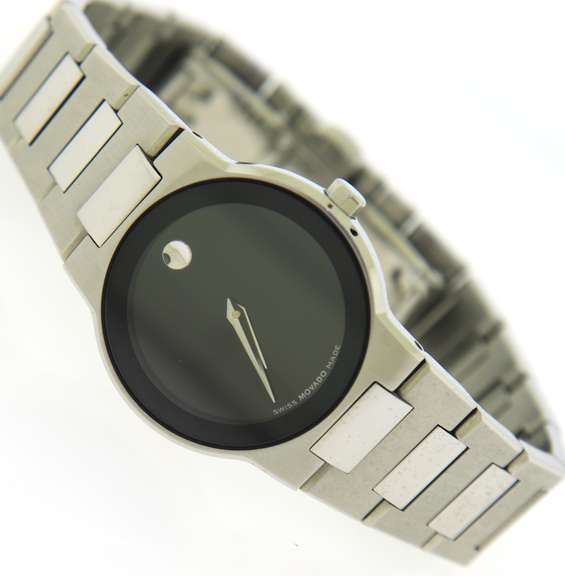 Movado Mueseum Black Dial Watch