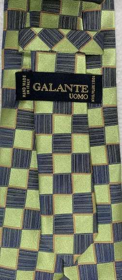 Fine Quality Italian Hand Made Silk Tie By Galante