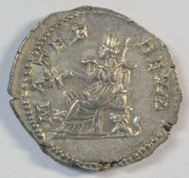 Near mint Julia Domna Roman Silver Denarius, 193-217 AD