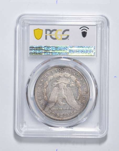 AU50 1892-CC Morgan Silver Dollar - Graded PCGS