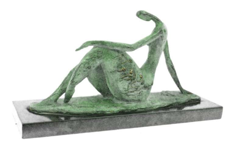 Modern Female Bronze Statue
