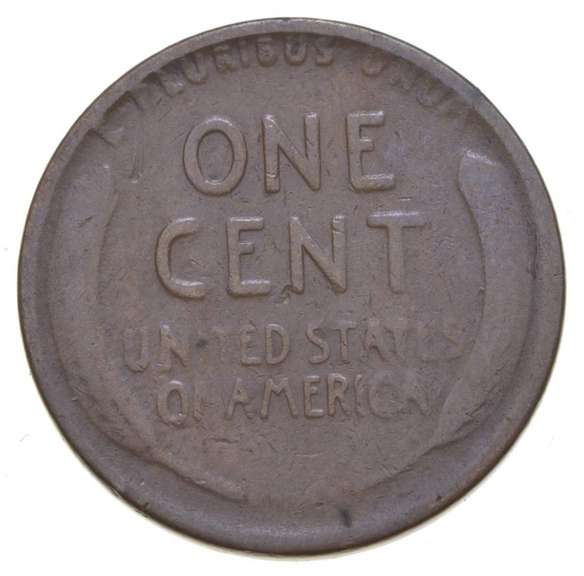 1922 Lincoln Wheat Cent - No D
