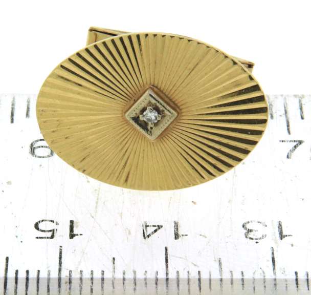 Gorgeous Yellow Gold Cufflinks