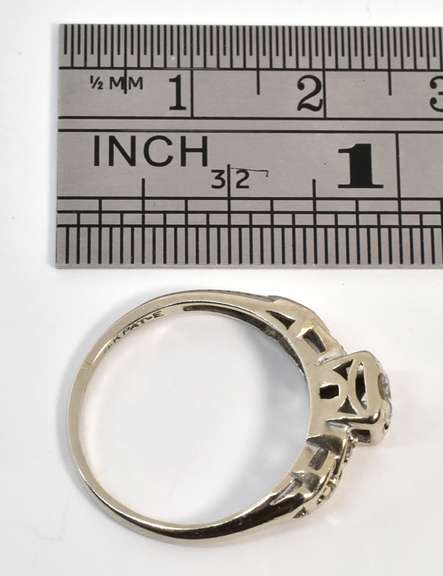 Vintage WG Engagement Ring