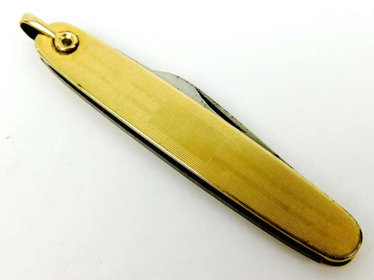 Early Gold-Filled Pocket Knife
