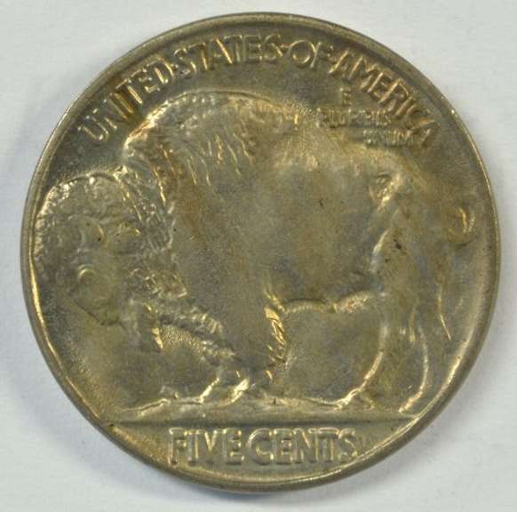 Lovely nearly Gem BU 1914-P Buffalo Nickel. Tougher date
