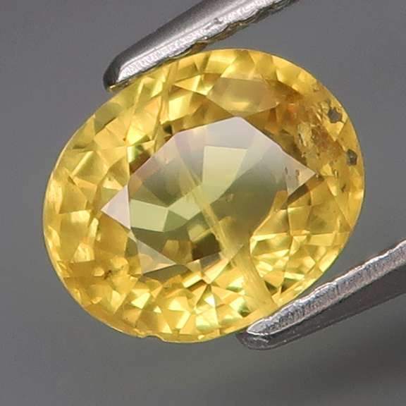 Very rich 1.80ct canary yellow Sapphire