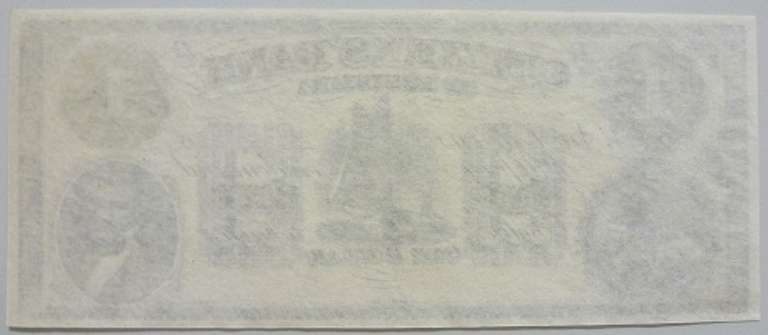Gem Crisp 1800's $1 Note Citizens Bank New Orleans Louisiana!