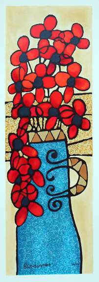 Avi Ben Simhon Red Blossoms II