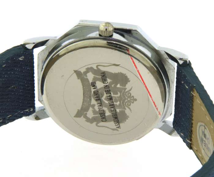 Varsales Denim Octagon wrist Watch