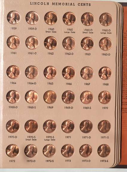 1934-2011 Red BU Lincoln Lincoln Set