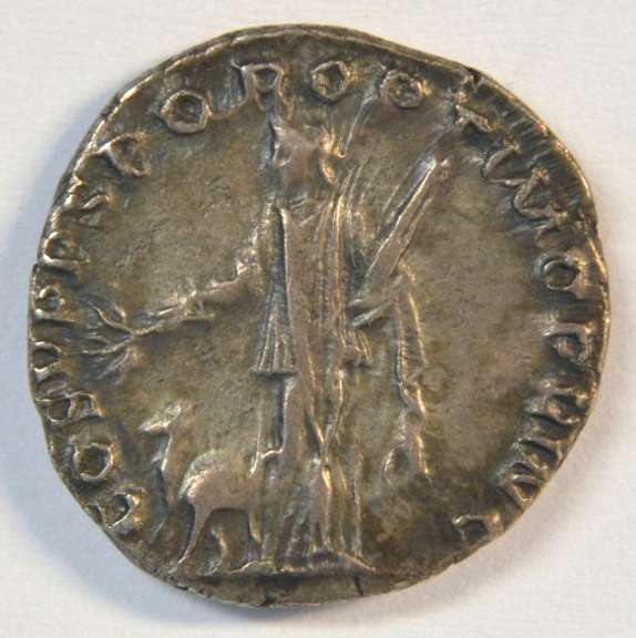 Very scarce Trajan Roman Silver Denarius. 98-117 AD. Nice