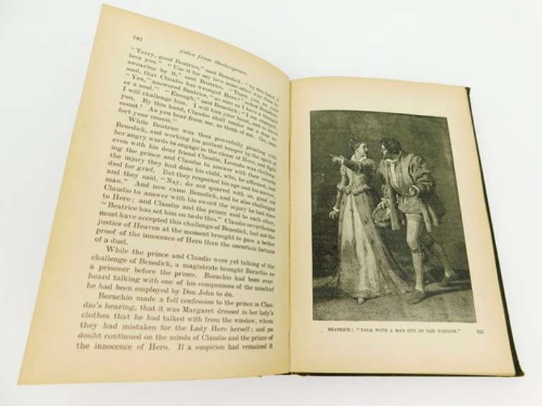 1895 Lamb's Tales From Shakespeare Antique Book