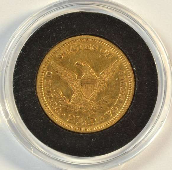Scarce 1878 US $2.50 Liberty Gold Piece. Nice