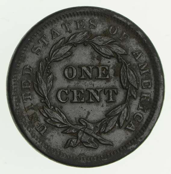 1840 Braided Hair Large Cent - Near Uncirculated