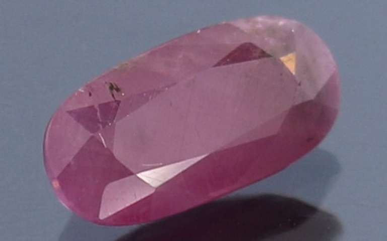 Unheated! 2.55ct enlongated oval cut Ruby