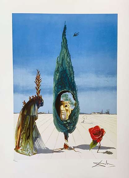 Salvador Dali, Enigma Of The Rose