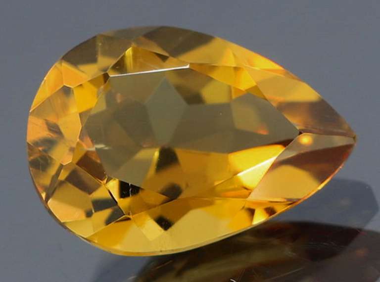 Vibrant! 3.69ct top golden orange unheated Citrine