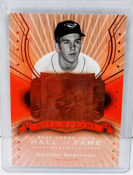 Brooks Robinson 2005 Hall of Fame Baseball Card