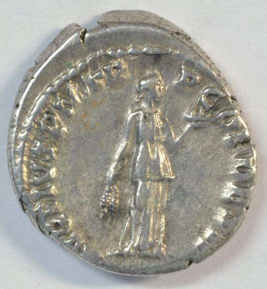 Near Mint Antoninus Pius Roman Silver Denarius, 138-161 AD