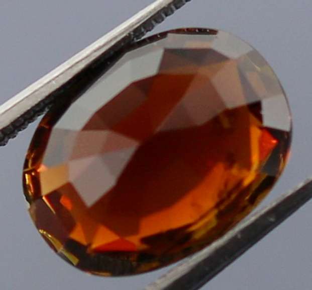 Pendant cut 3.21ct rare Amber Spinel